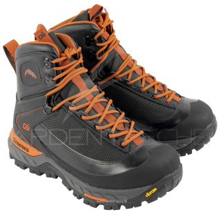 Chaussures de wading Simms G4 PRO Powerlock semelle Vibram - Ardent Pêche
