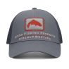 Casquette SIMMS Single Haul Small Fit Trucker Gunmetal