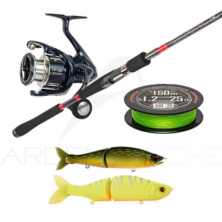 Pack premium spinning pêche du brochet aux swimbaits - Ardent Pêche
